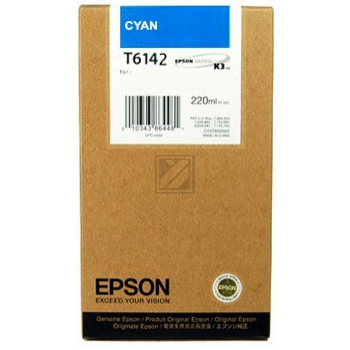 Epson Tintenpatrone cyan HC (C13T614200, T6142)