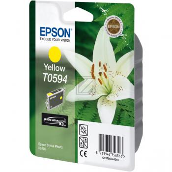 Epson Tintenpatrone gelb (C13T05944010, T0594)