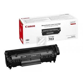 Canon Toner-Kartusche schwarz (7615A005, 703)