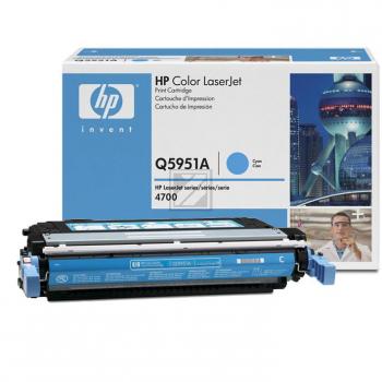 HP Toner-Kartusche cyan (Q5951A, 643A)