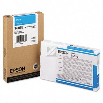 Epson Tintenpatrone cyan (C13T605200, T6052)