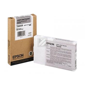 Epson Tintenpatrone schwarz light, light (C13T605900, T6059)