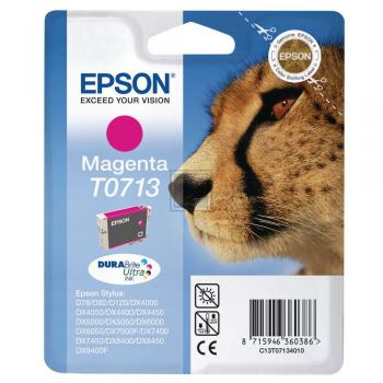 Epson Tintenpatrone magenta (C13T07134010, T0713)