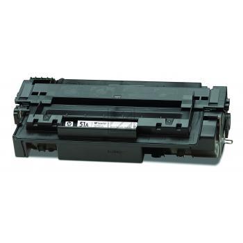 HP Toner-Kartusche schwarz (Q7551A, 51A) Qualitätsstufe: A Verpackung: Schwarz Weiß
