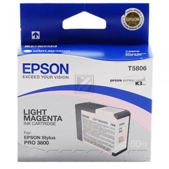 Epson Tintenpatrone magenta light (C13T580600, T5806)