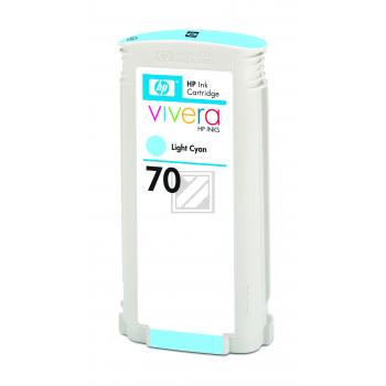 HP Tintenpatrone cyan light (C9390A, 70)