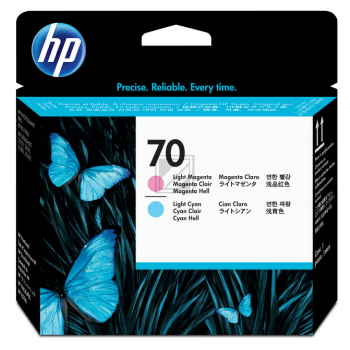 HP Tintendruckkopf cyan light/magenta (C9405A, 70)