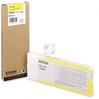 Epson Tintenpatrone gelb HC (C13T606400, T6064)