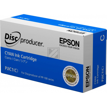 Epson Tintenpatrone (MOQ=10) cyan (C13S020447, PJIC1(C))