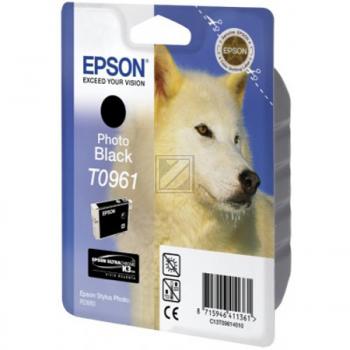 Epson Tintenpatrone schwarz (C13T09614010, T0961)