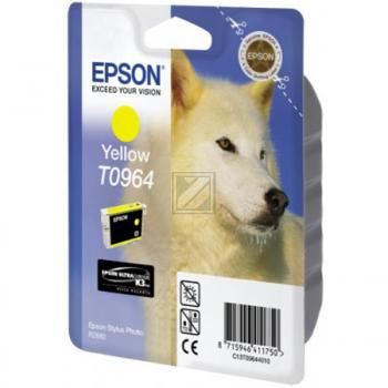 Epson Tintenpatrone gelb (C13T09644010, T0964)