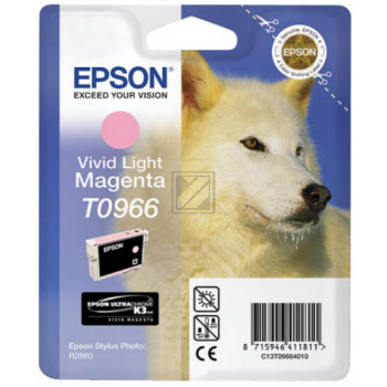 Epson Tintenpatrone magenta light (C13T09664010, T0966)