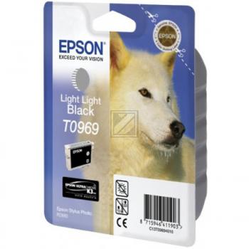 Epson Tintenpatrone schwarz light, light (C13T09694010, T0969)