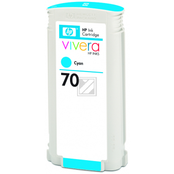 HP Tintenpatrone cyan (C9452A, 70)