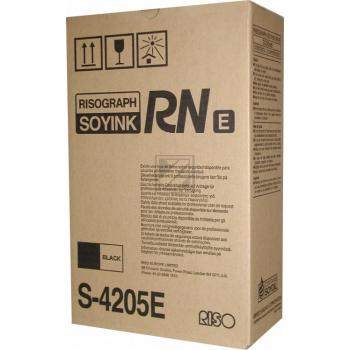Riso Tintenpatrone 2 x schwarz (S-4205E) Qualitätsstufe: A