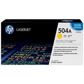 HP Toner-Kartusche gelb (CE252A, 504A)