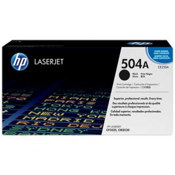 HP Toner-Kartusche schwarz (CE250A, 504A)