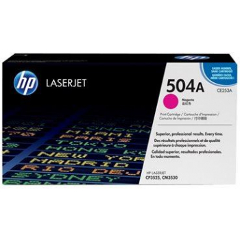 HP Toner-Kartusche magenta (CE253A, 504A)