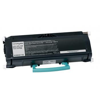 Lexmark Toner-Kartusche Return schwarz (E260A11E) Qualitätsstufe: B