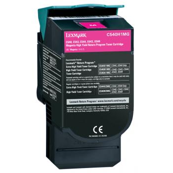 Lexmark Toner-Kartusche Prebate magenta HC (C540H1MG) Qualitätsstufe: A