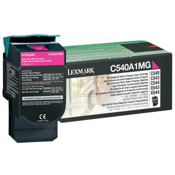 Lexmark Toner-Kartusche Prebate magenta (C540A1MG)