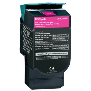 Lexmark Toner-Kartusche Prebate magenta (C540A1MG)