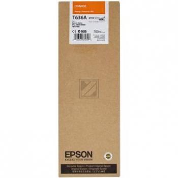 Epson Tintenpatrone orange HC plus (C13T636A00, T636A)