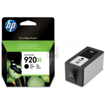 HP Tintenpatrone schwarz HC (CD975AE, 920XL)