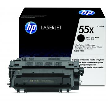 HP Toner-Kartusche schwarz HC (CE255X, 55X)