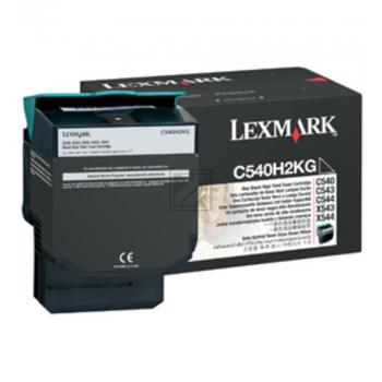 Lexmark Toner-Kartusche Prebate schwarz HC plus (C546U1KG) Qualitätsstufe: A