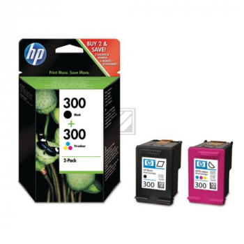 HP Tintendruckkopf cyan/magenta/gelb, schwarz (CN637EE, 300)