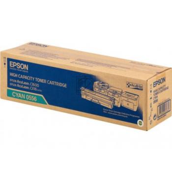 Epson Toner-Kit cyan HC (C13S050556, 0556)