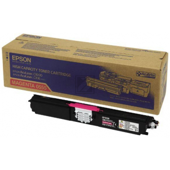 Epson Toner-Kit magenta HC (C13S050555, 0555)