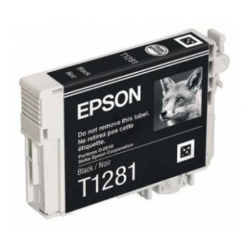 Epson Tintenpatrone schwarz (C13T12814010, T1281)