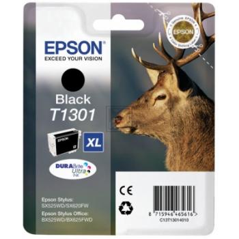 Epson Tintenpatrone schwarz HC (C13T13014010, T1301)