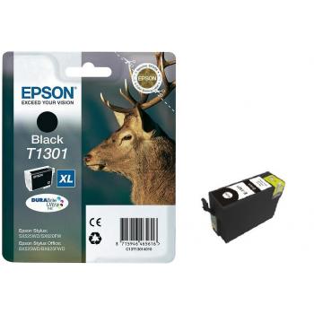 Epson Tintenpatrone schwarz HC (C13T13014010, T1301)