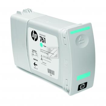 HP Tintenpatrone cyan (CM994A, 761)