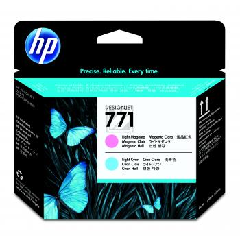 HP Tintendruckkopf cyan light, magenta light (CE019A, 771)