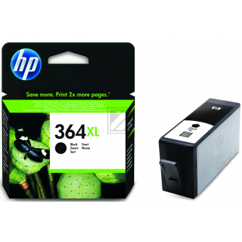 HP Tintenpatrone schwarz HC (CN684EE, 364XL)