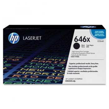 HP Toner-Kartusche schwarz HC (CE264X, 646X)