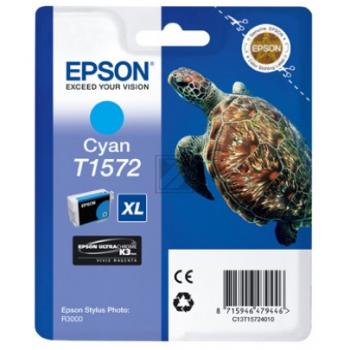 Epson Tintenpatrone cyan (C13T15724010, T1572)