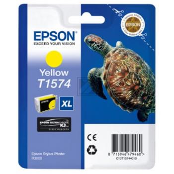 Epson Tintenpatrone gelb (C13T15744010, T1574)