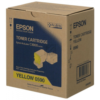 Epson Toner-Kit gelb (C13S050590, 0590)