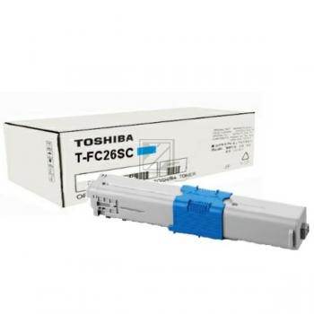 Toshiba Toner-Kit cyan (6B000000354, T-FC26SC)