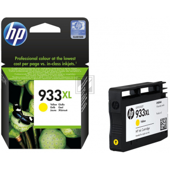 HP Tintenpatrone gelb HC (CN056AE, 933XL)