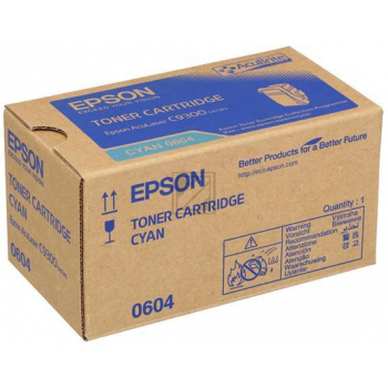 Epson Toner-Kit cyan (C13S050604, 0604)