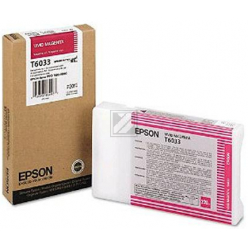 Epson Tintenpatrone magenta HC (C13T603300, T6033)