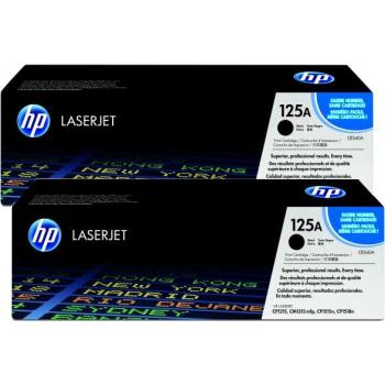 HP Toner-Kartusche 2 x schwarz (CB540AD, 125AD)