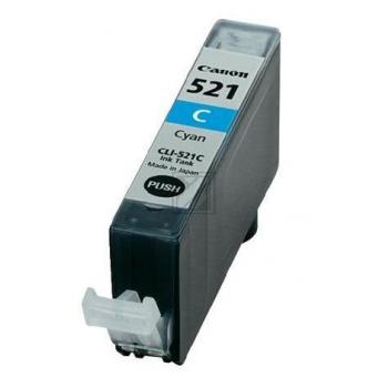 Canon Tintenpatrone cyan (2934B009, CLI-521C) Qualitätsstufe: A