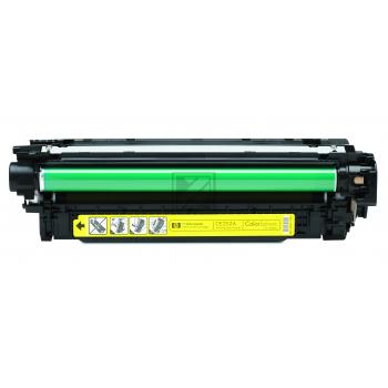 HP Toner-Kartusche Contract (nur für Vertragskunden) gelb (CE252AC, 504A) Qualitätsstufe: A Verpackung: Projekt Verpackung
